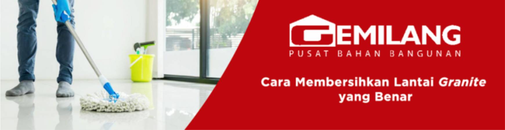 Cara membersihkan lantai granite yang tepat